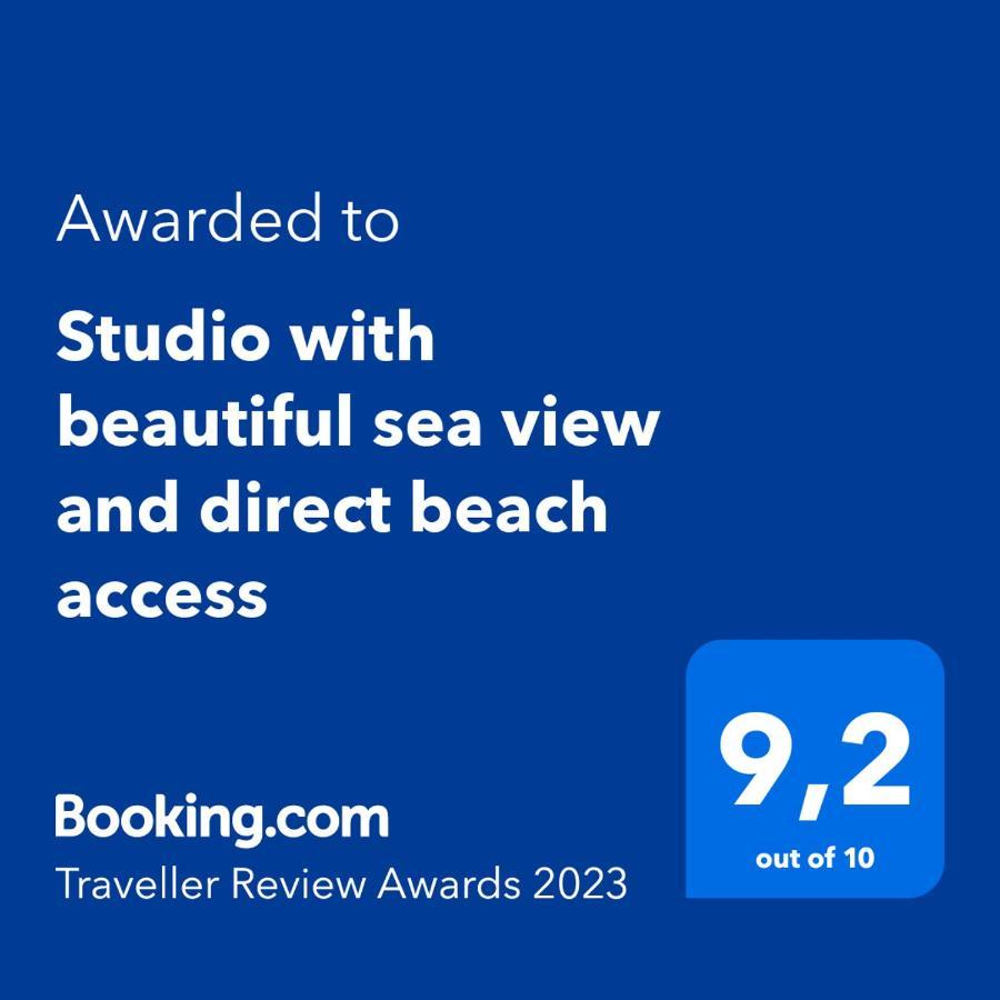 Studio With Beautiful Sea View And Direct Beach Access Cannes Exterior photo